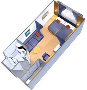 Oceanview Stateroom: H