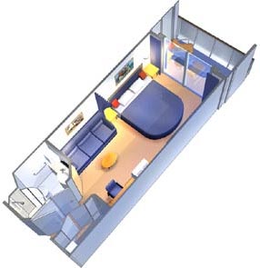 Superior Oceanview Stateroom: D1